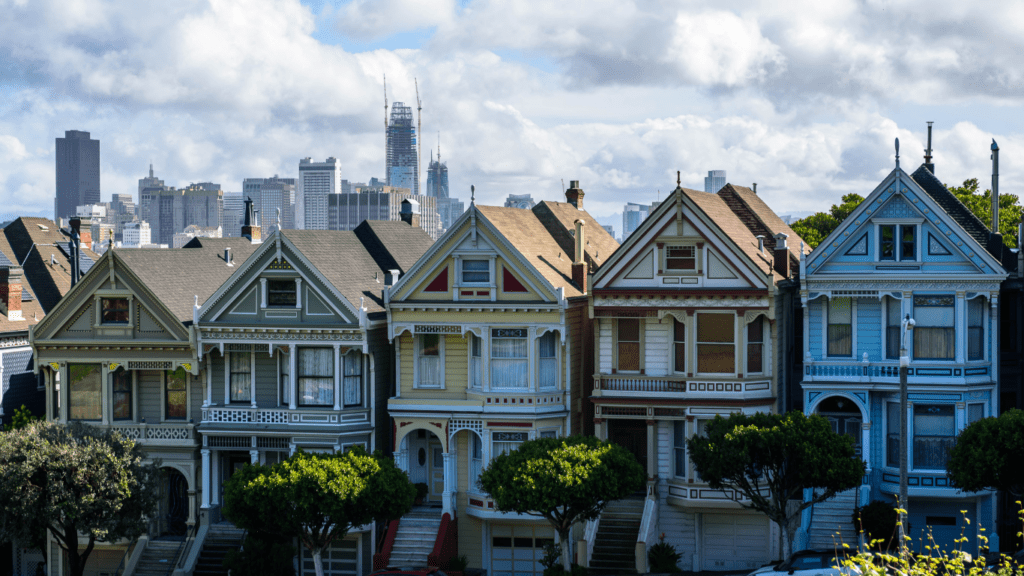 image of a row house