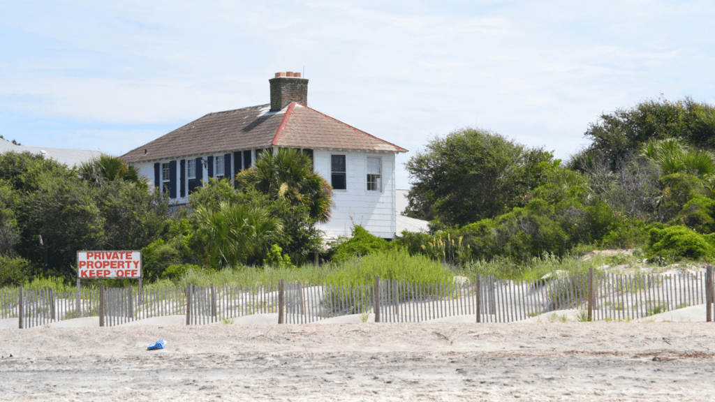 house in the beach