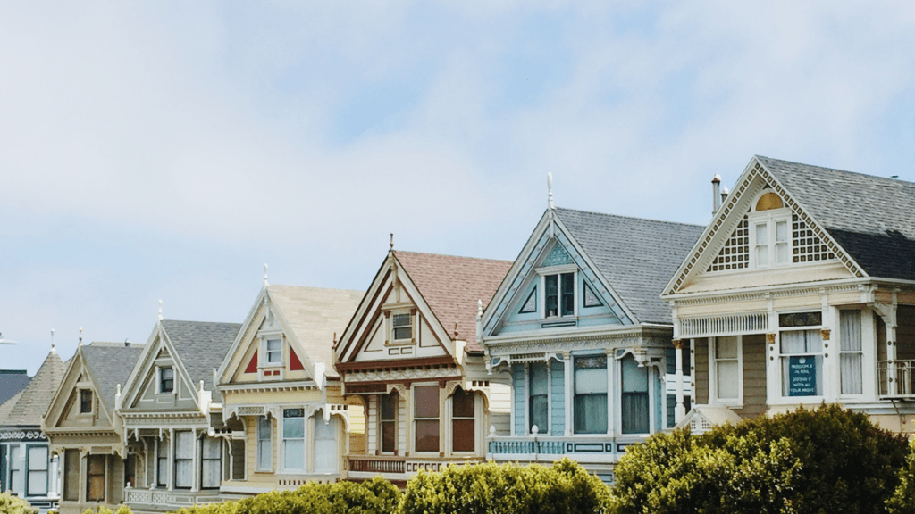 image of a row house