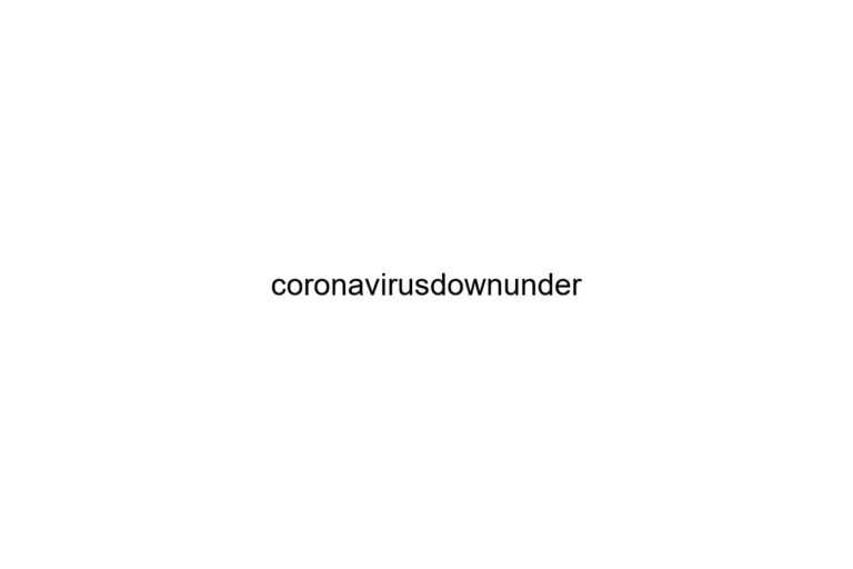 coronavirusdownunder