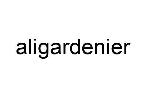 aligardenier