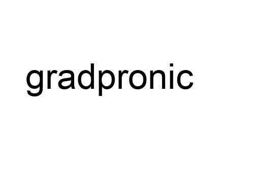 gradpronic