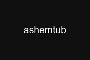 ashemtub