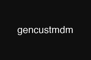 gencustmdm