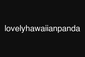 lovelyhawaiianpanda