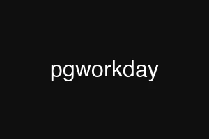 pgworkday