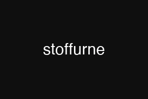 stoffurne