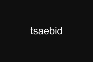 tsaebid